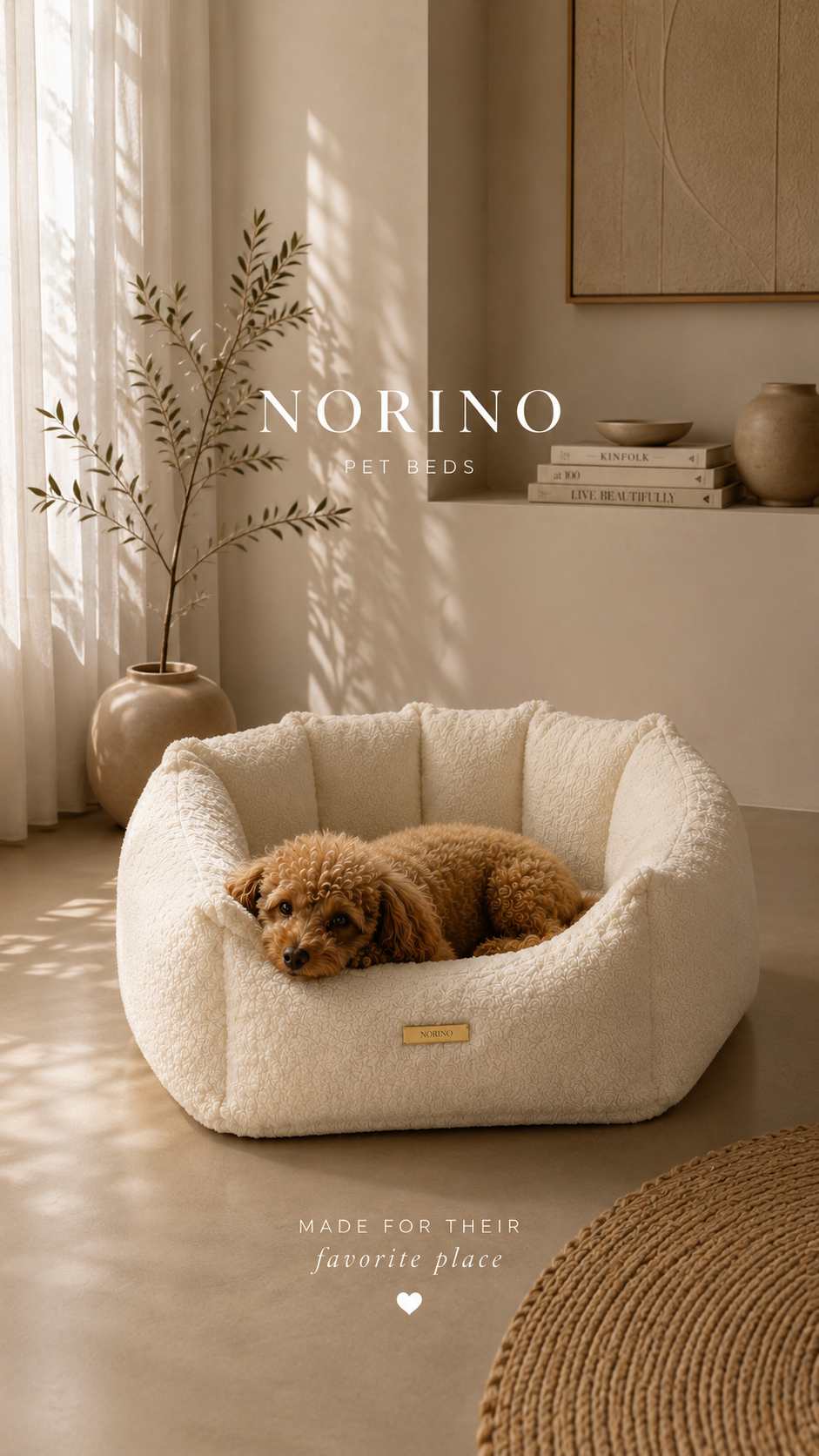 NORINO Shell - Krevet za pse