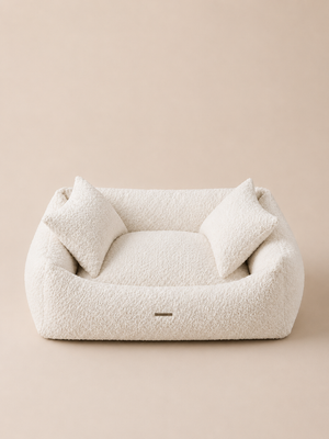 White Bouclé